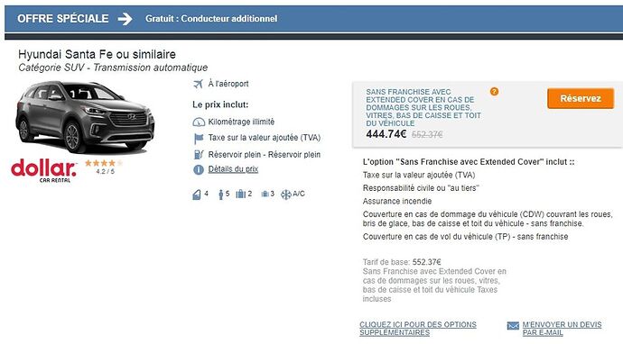 assurance location voiture