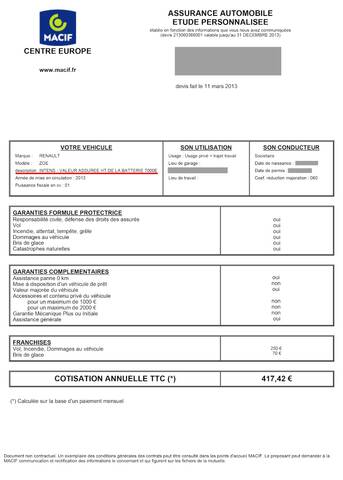 assurance voiture devis
